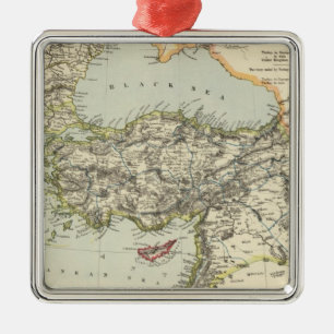 Türkisches Reich, Griechenland, Rumänien Ornament Aus Metall