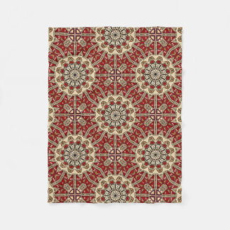 Türkisches Teppich-Kaleidoskop Fleecedecke