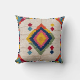 Türkisches Vergnügen: Weiße Kilim Kissen für Boho 