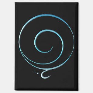 Türkise Dankbarkeit Magnet