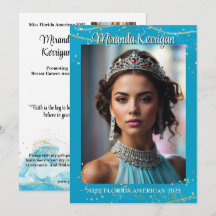 Türkise Dream Pageant Autograph Card QR Code