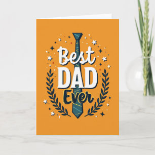 Türkise Halsbekleidung Beste Papa Aller Zeiten Kar Karte