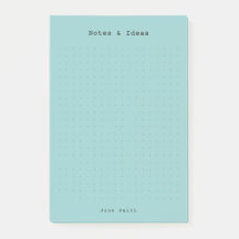 Türkise minimalistische personalisierte retro Ästh