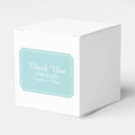 Türkisfarben Einfach Elegant Gevor Boxes Geschenkschachtel