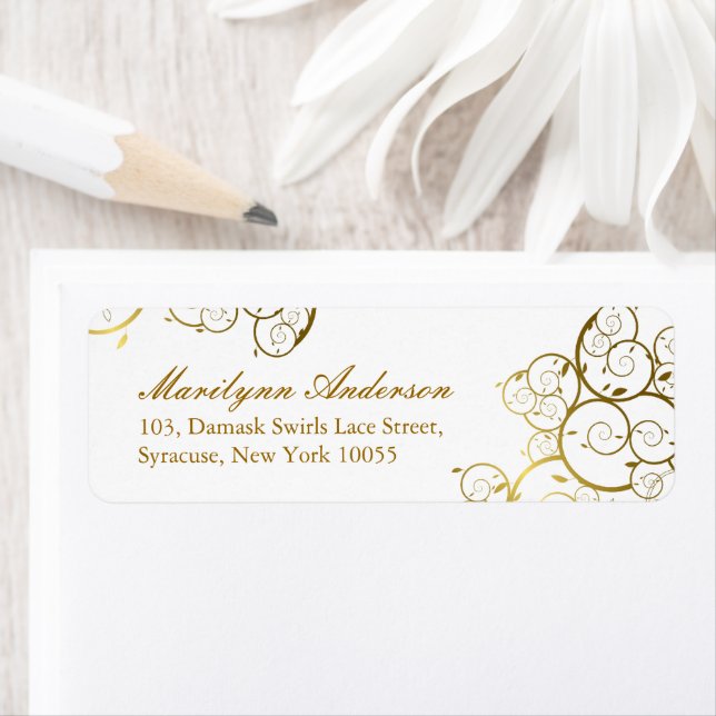 Türkisfarben & Goldene Spiralen Elegante Hochzeit (Insitu)