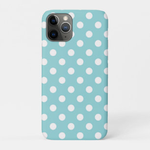 Türkisfarben Grün & Weiß Punkte Punkte Case-Mate iPhone Hülle