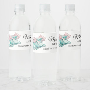 Türkisfarben Schlafdragon Babydusche