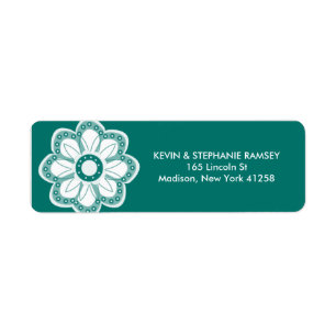 Türkisfarbene Blume