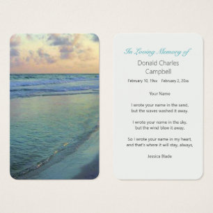 Türkisfarbene Friedliche Küste Sonnenuntergang