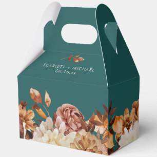 Türkisfarbene Geschenkboxen zur Hochzeit Geschenkschachtel
