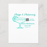 Türkisfarbene Margs und Matrimony-Junggesellinnena