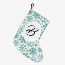 Türkisfarbene Schneeflocken. Benutzerdefiniert mit