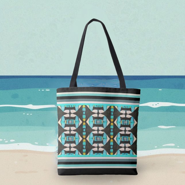 Türkisfarbene Stammbänke Tasche (Von Creator hochgeladen)