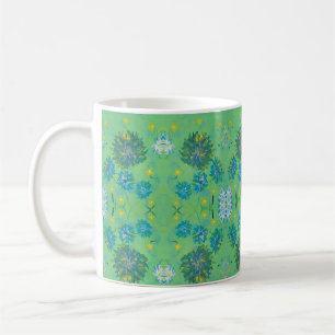 Türkisfarbene Twinkles Kaffee Tasse