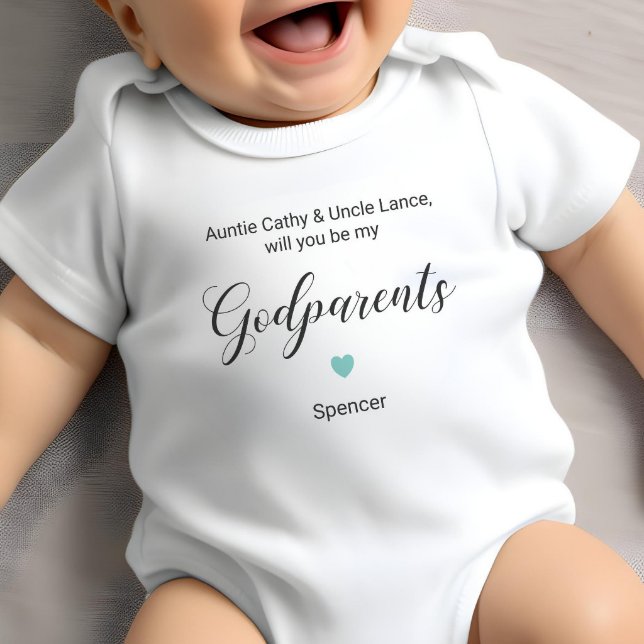 Türkisfarbenes Herz wirst du mein Vorschlag der El Baby Strampler (Von Creator hochgeladen)