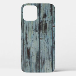 Türkisfarbenes Holzdesign Vintages Shabby Chic Ges Case-Mate iPhone Hülle