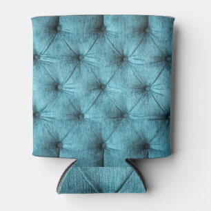 Türkisfarbenes Velvet Sofa Nah Dosenkühler