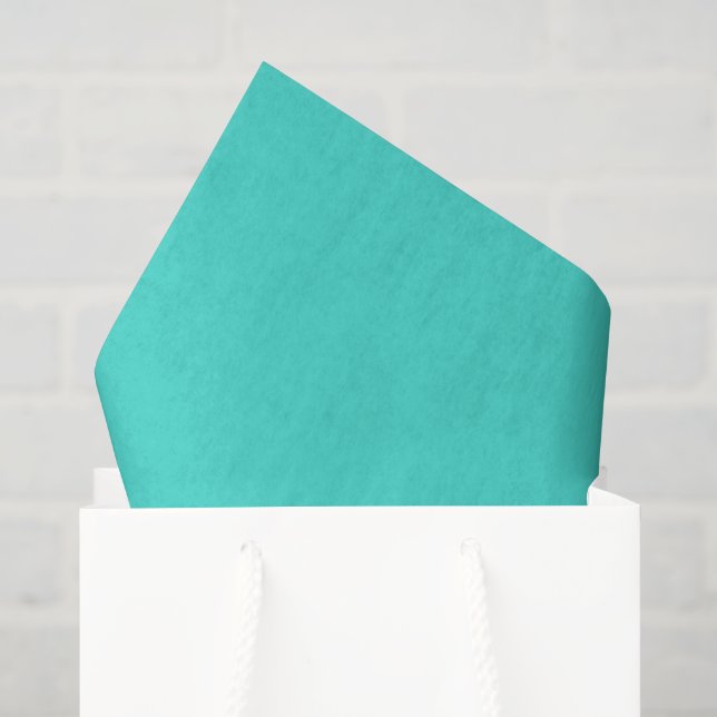 Türkisfarbenpapier Seidenpapier (Geschenktüte)