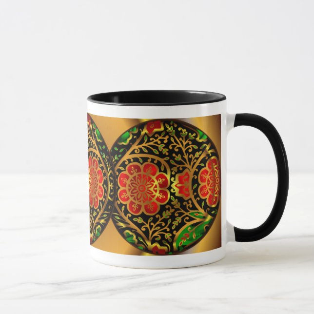 Turkish Van Golden Mug Tasse (Rechts)