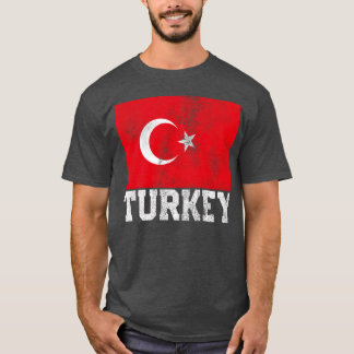 Turkishurkey Flag Family Pride Cory Nation family T-Shirt