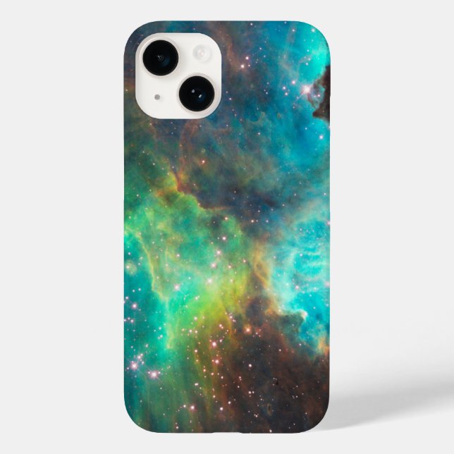 Türkisnebel Case-Mate iPhone 14 Hülle (Rückseite)