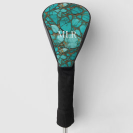Türkissteine Golf Headcover