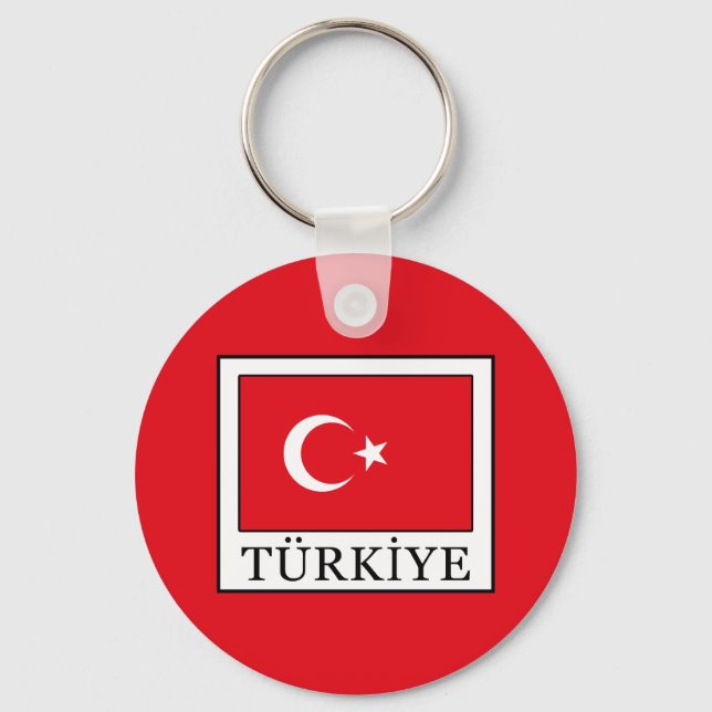 Türkiye Schlüsselanhänger (Vorderseite)