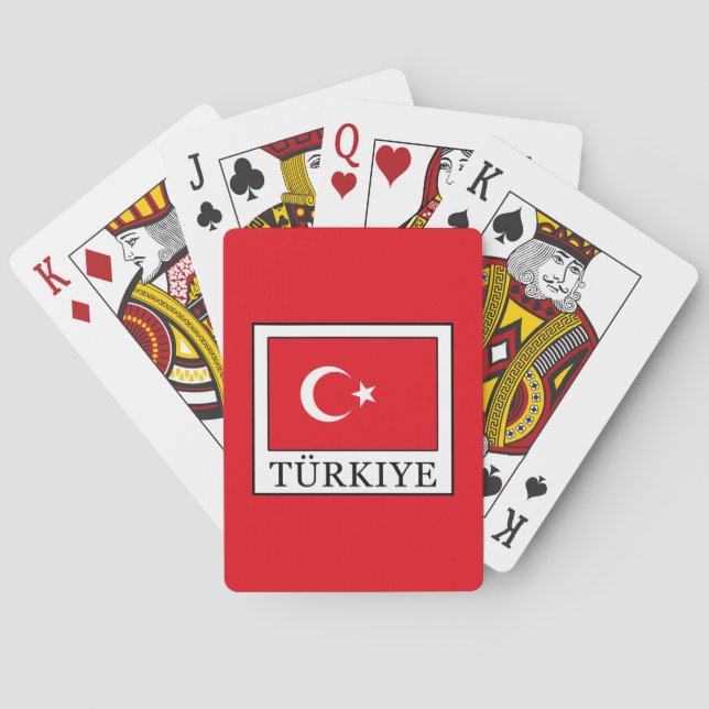 Türkiye Spielkarten (Rückseite)