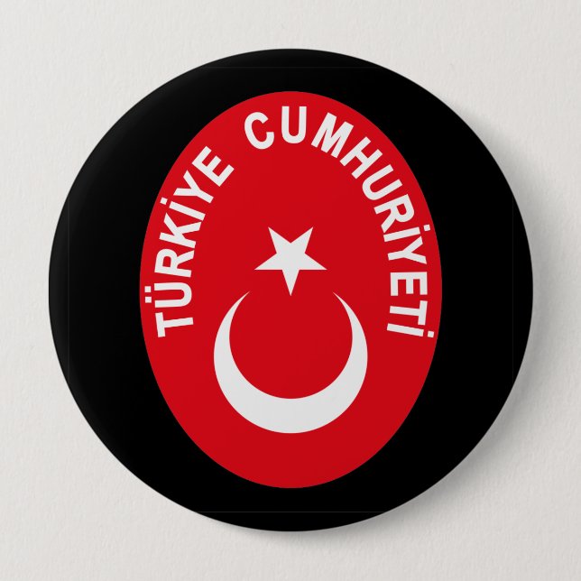 Turkiye (Türkei) COA Button (Vorderseite)
