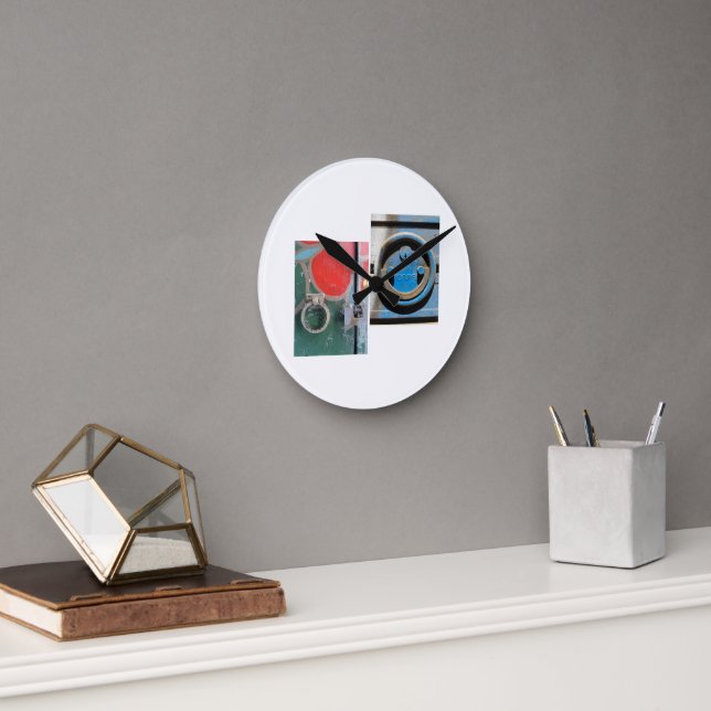 Türkleber Runde Wanduhr (Büro)