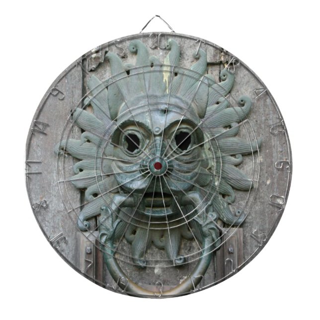 Türklopfer Dartscheibe (vorne)