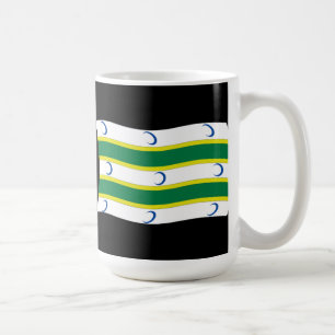 Turkmenische Flaggentasse Kaffeetasse