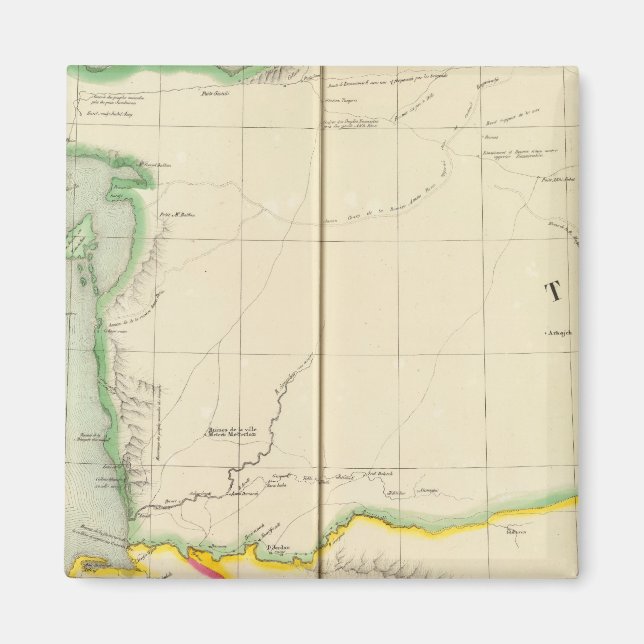 Turkmenistan Iran 53 Magnet (Vorne)