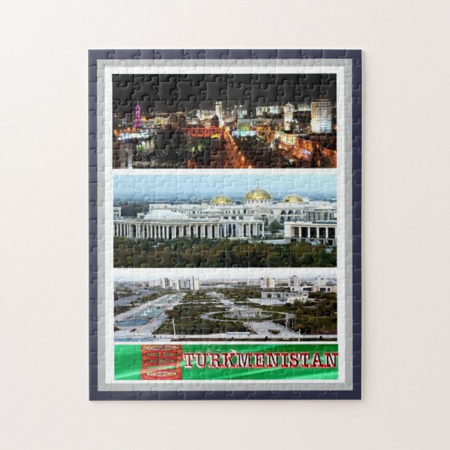 Turkmenistan - Mosaik - (Vertikal)
