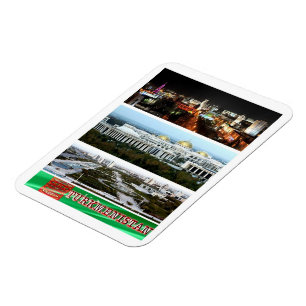 Turkmenistan - Mosaik - Magnet