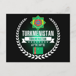 Turkmenistan Postkarte