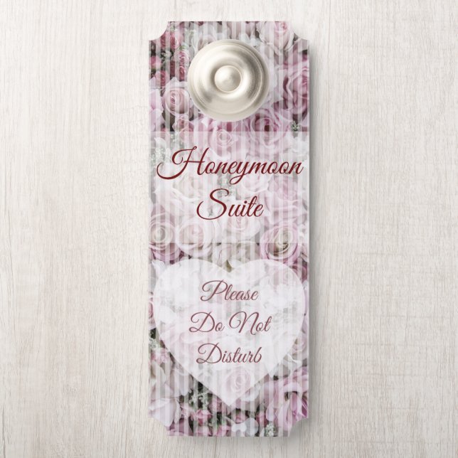 Türknall - Viktorianische Rose Türanhänger (Auf Knauf)