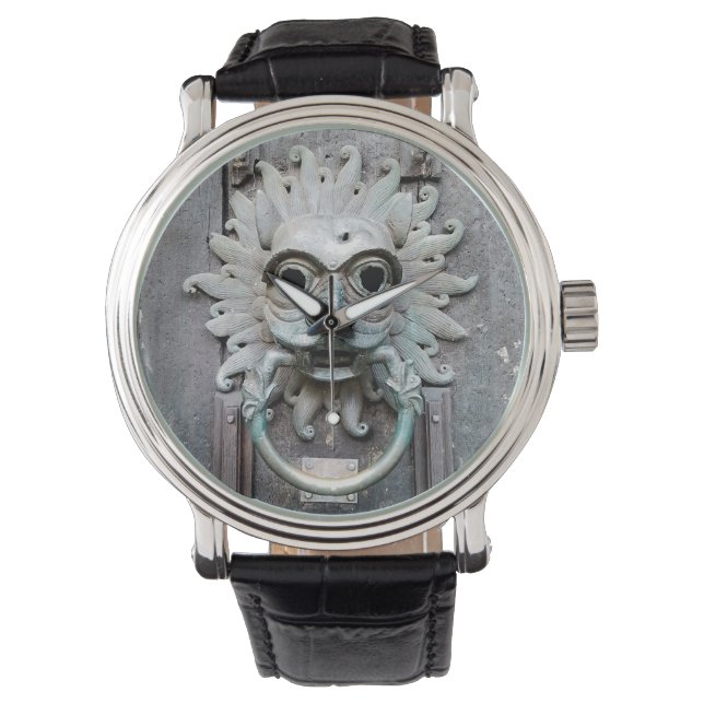 Türknopf Armbanduhr (Vorderseite)