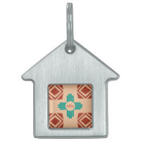 Türkquoise Zia Tribal Brown Tan