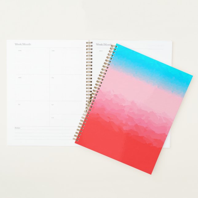 Turks and Caicos Blue et Coral Ombre (Devant avec enveloppe)