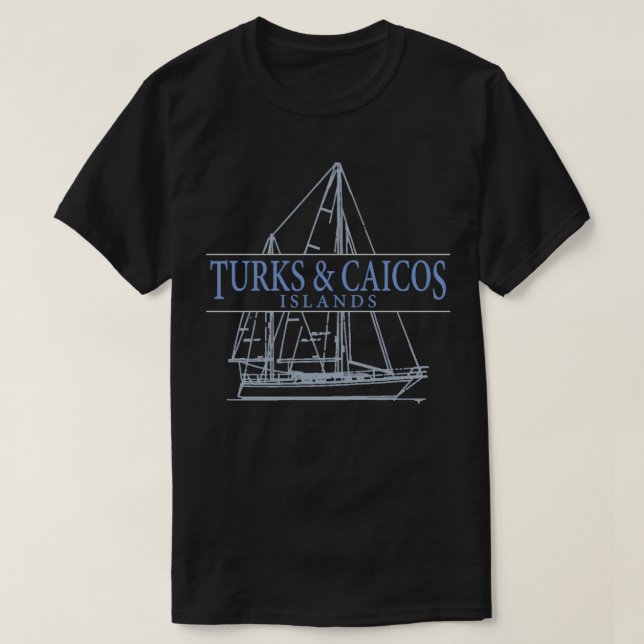 Turks and Caicos Îles Classic TShirt (Design devant)