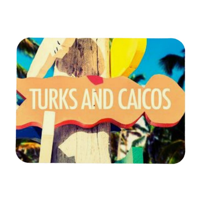 Turks & Caicos Magnet (Horizontal)