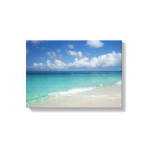 Turks & Caicos Plage Toile Enveloppée