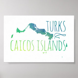 Turks & Caicos Poster