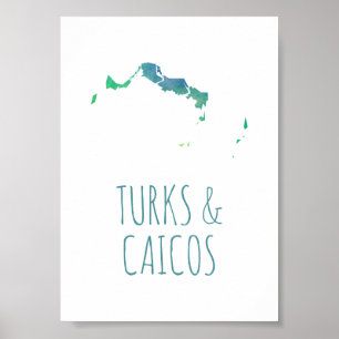 Turks & Caicos Poster