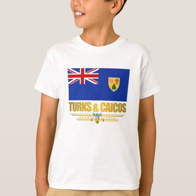 Turks & Caicos Pride Apparel T-Shirt (Vorderseite)