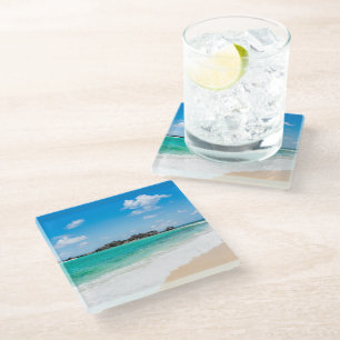 Turks & Caicos Tropical Beach Untersetzer