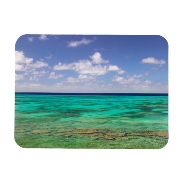 Turks und Caicos, Grand Turk Island, Cockburn 3 Magnet (Horizontal)