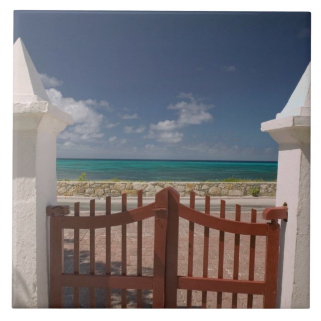 Turks und Caicos, Grand Turk Island, Cockburn 5 Fliese (Vorderseite)
