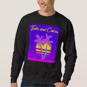 Turks und Caicos Sommerurlaub Strand Sweatshirt